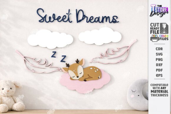 Download Nursery Wall Decor Laser Cut |Kids Laser - Laser cut Collection