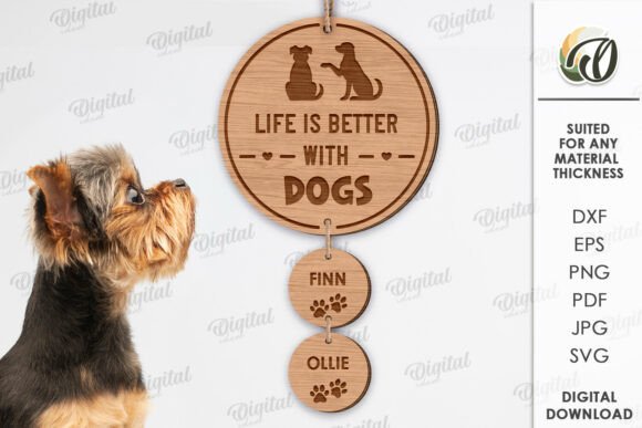 Download Pet Personalized Decor Laser Cut - Laser cut Collection