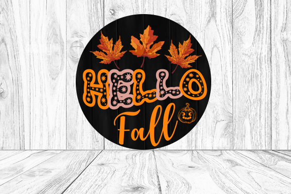 Download Hello Fall, SVG Cut File Design - Premium Bundle