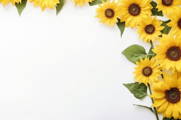 Download Garden Theme Sunflower Design - Flower design Collection