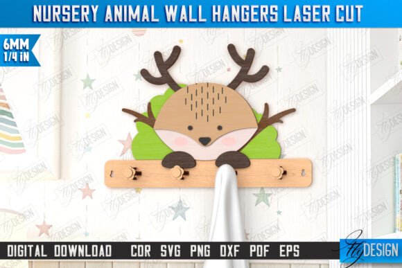 Download Kids Shelf Laser Cut | Nursery Décor - Laser cut Collection