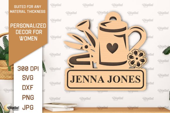 Download Personalized Decor for Women Laser Cut - Laser cut Collection