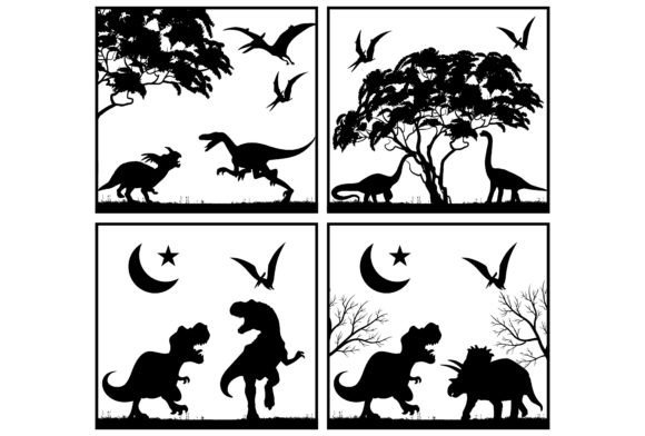 Download Laser Cut Dinosaur 3D SVG Silhouette - Laser cut Collection