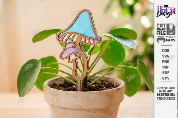 Download Plant Stakes Laser Cut | Garden Sign SVG - Laser cut Collection