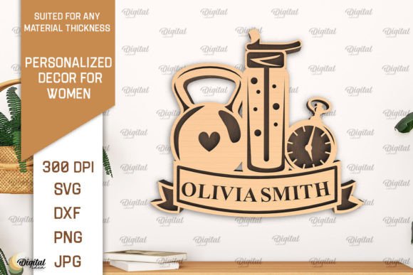 Download Personalized Decor for Women Laser Cut - Laser cut Collection