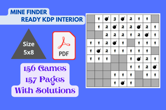 Download Mine Finder Puzzle Book for Kid - Premium Resources