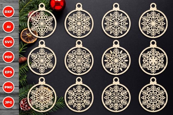 Download Christmas Ball Laser Cut Svg Bundle 06 - Laser cut Collection