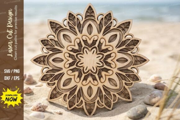 Download Floral Star Laser Cut SVG, Laser Cut Svg - Laser cut Collection