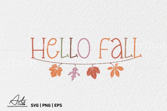Download Hello Fall SVG PNG - Premium Resources