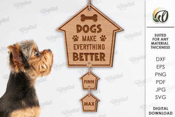 Download Pet Personalized Decor Laser Cut - Laser cut Collection