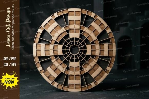 Download Checker Circle Laser Cut SVG, Laser Cut - Laser cut Collection
