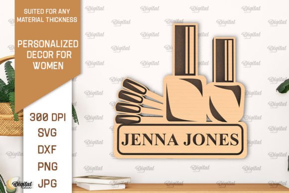 Download Personalized Decor for Women Laser Cut - Laser cut Collection