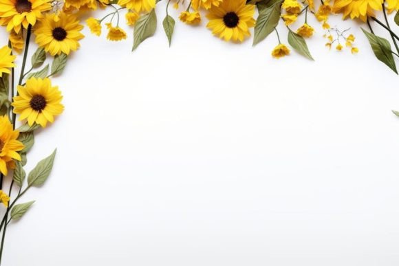 Download Garden Theme Sunflower Design - Flower design Collection