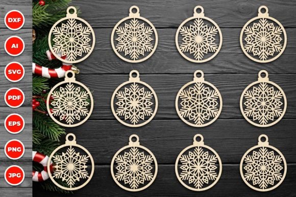 Download Christmas Ball Laser Cut Svg Bundle 02 - Laser cut Collection