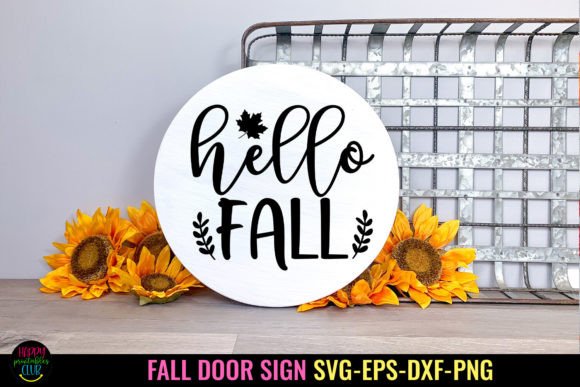 Download Hello Fall SVG I Fall Door Sign SVG - Hello fall svg Collection