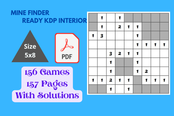 Download Mine Finder Puzzle Book for Kid - Premium Resources