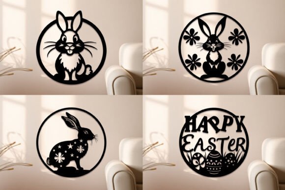 Download Laser Cut Easter Wall Decor SVG Set - Laser cut Collection