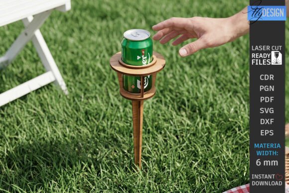 Download Outdoor Beer Picnic Table Laser Cut |CNC - Laser cut Collection