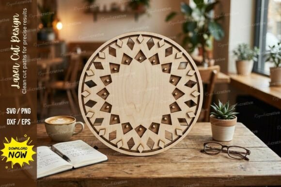 Download Geometric Wall Laser Cut SVG, Laser Cut - Laser cut Collection