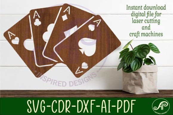 Download Playing Cards Sign Svg Laser Cut File - Laser cut Collection