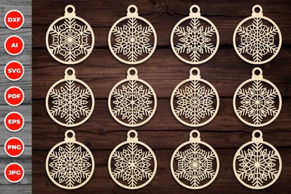 Download Christmas Ball Laser Cut Svg Bundle 08 - Laser cut Collection