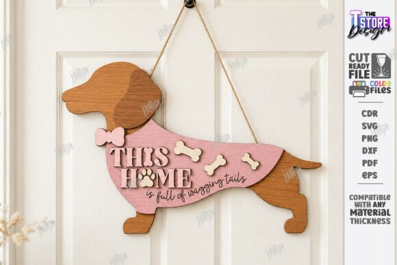 Download Pet Home Sign Laser Cut | Wall Decor SVG - Laser cut Collection