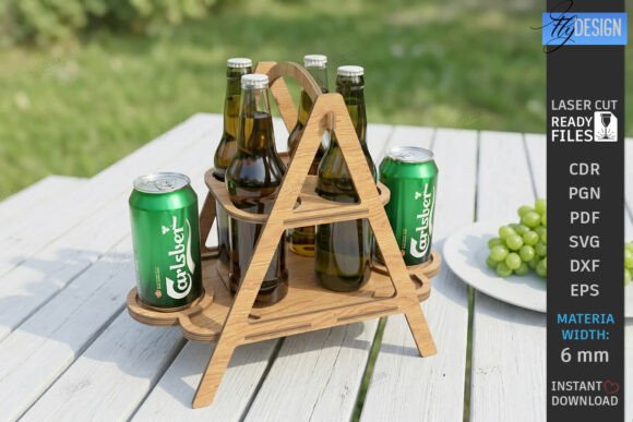 Download Outdoor Beer Picnic Table Laser Cut |CNC - Laser cut Collection