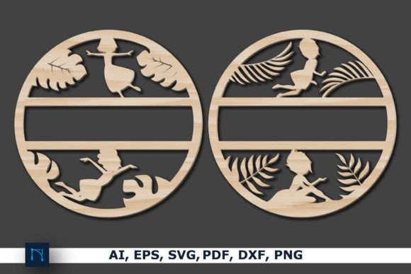 Download Fairy Name Sign Laser Cut Bundle SVG - Laser cut Collection
