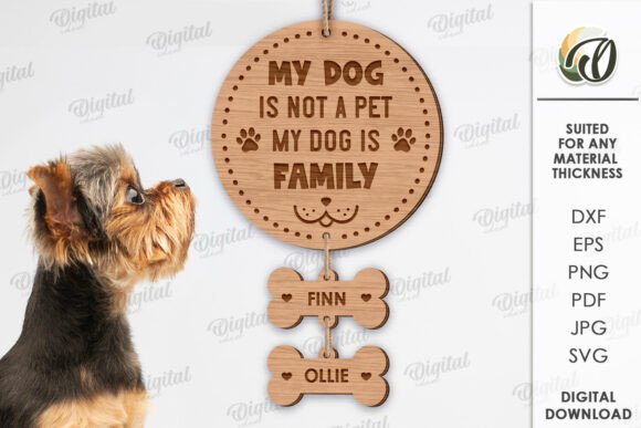 Download Pet Personalized Decor Laser Cut - Laser cut Collection