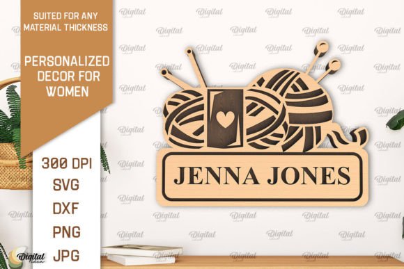 Download Personalized Decor for Women Laser Cut - Laser cut Collection